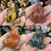 Frog Statue Natural Stones